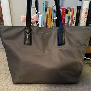 Marc Jacobs Charcoal and Black Tote Bag